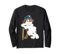 Chien Flic Matraque Police Manche Longue