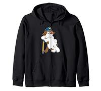 Chien Flic Matraque Police Sweat à Capuche