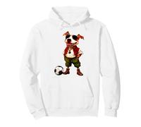 Chien Footballeur Sweat à Capuche