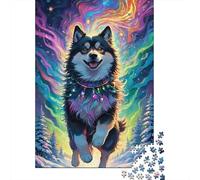 Chien Forêt Aurore 1000pcs Mini Puzzle pour Famille Difficile
