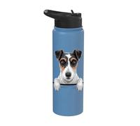 Chien Fox Terrier de poche amusant Fox Terrier Stainless Steel Insulated Water Bottle
