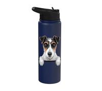 Chien Fox Terrier de poche amusant Fox Terrier Stainless Steel Insulated Water Bottle