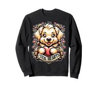 Chien Golden Retriever de Saint-Valentin I Steal Hearts Drôle Sweatshirt