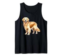 Chien Golden Retriever Débardeur