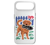 Chien Golden Retriever drôle Vole Une Chaussure Coque pour iPhone Air