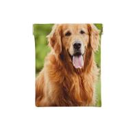 Chien Golden Retriever, Sac de Rangement pour Femmes, Portefeuille supérieur à Presser, Petit Porte-Monnaie, Pochette de Changement