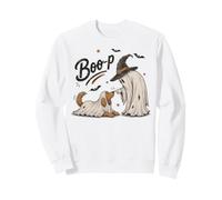 Chien Gothique Halloween Nez Boop fantôme sorcière Chiens Mignons Maman Sweatshirt