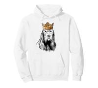Chien Grand Basset Griffon Vendeen Portant Une Couronne Sweat à Capuche