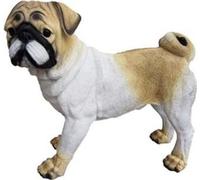 Chien Grandeur nature Statue Décoration Statues Jardin Déco Figures 34cm nouveau
