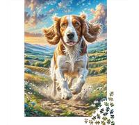 Chien Grec Puzzle 1000 Pièces Cadeau Unique Jeu Éduchatif Défi Jouet À De Qualité Supérieure Peinture Art pour Adultes Et Enfants 1000pcs (75x50cm)