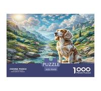 Chien Grec Puzzles 1000 Pièces Cadeau Unique Jeu Éducatif Défi Jouet À De Qualité Supérieure Peinture Art pour Adultes Et Enfants À Partir De 12 Ans 70x50cm/1000pcs