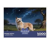 Chien Griffin Belge Puzzle 1000 Pièces Jeu Éducatif Jeu De Défi Animal de Compagnie Chien Cadeaux pour Femmes, Hommes, Adultes Et Enfants 38x26cm/1000pcs