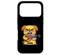Chien Grincheux avec Blaster Coque pour iPhone 17 Pro