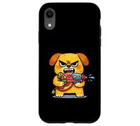 Chien Grincheux avec Blaster Coque pour iPhone XR