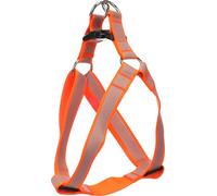 Chien Harnais Step&Go Fierro Orange Fluo L 40-70cm 40-70cm 25mm