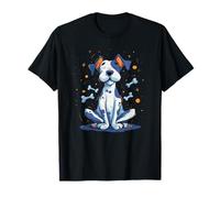 Chien Heureux méditant des os entourés T-Shirt