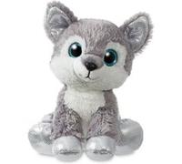 Chien Husky Peluche Blizzard 30cm Multicolore