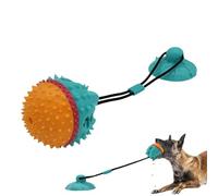 Chien interactif mâcher jouet, mâcher des jouets pour chiens - Chiots de chiots à mâcher pour mastications agressives - Chiens de divertissement Tug-of-War Chiens Soft Ball pour