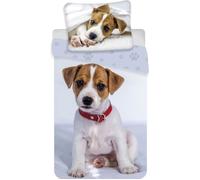 Chien Jack Russell Terrier - Parure de Lit - Housse de Couette Coton
