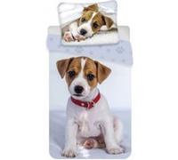 Chien Jack Russell Terrier - Parure de Lit - Housse de Couette Coton G