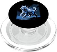 Chien Japonais Bleu Monstre Art Goldendoodle Chien Goldendoodle PopSockets PopGrip pour MagSafe