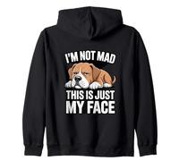 Chien, Je ne suis Pas en colère, C'est Juste Mon Visage Sweat à Capuche