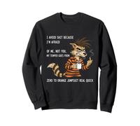 Chien j'évite Les Trucs Parce Que J'Ai Peur de Moi Sweatshirt