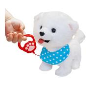 Chien Jouet Peluche Qui Marche Et Aboie En Laisse Lèche, Robot Réaliste À Queue Qui Remue, Danse Musicale Interactive, Animal En Peluche Animé, Chien Robot Animaux Interactifs Jouet Pour Fille Garçon