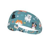 Chien Labrador Mignon,Bandeau de Sport Unisexe, Bandeau élastique Multi-usages pour Cheveux