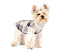 Chien Labrador Mignon,T-Shirt sans Manches en Coton pour Animaux de Compagnie, Gilet Respirant, Extensible et Doux,M