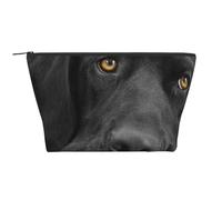 Chien Labrador Noir, Trousse de Toilette Trousse de Maquillage Sac à cosmétiques Trousse de Toilette de Voyage Portable