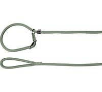 Chien Laisse Anti-Traction Aiden Kaki 1,3m 12mm