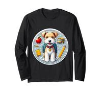 Chien Lakeland Terrier pour la rentrée scolaire Manche Longue