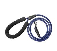 Chien Leash Heavy Duty - Robdy Rope Lead avec poignée en mousse souple | La laisse pour animaux de compagnie sans enchevêtrement, clip renforcé pour attachement sûr, laisse de marche qui assorb