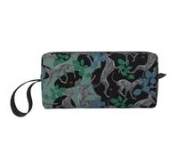 Chien lévrier, Trousse de Maquillage Trousse à cosmétiques Trousse de Toilette de Voyage Portable Pochette de Maquillage