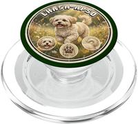 Chien Lhassa Apso Mignon et drôle en Nature PopSockets PopGrip pour MagSafe