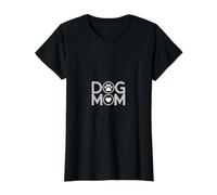 Chien Maman Esthétique Typographie d'empreinte de Patte T-Shirt Graphique avec Valeur