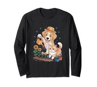 Chien Maman et Chat Maman - Amour Chiot et Chaton Manche Longue