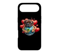 Chien Mastiff Earth Day Hug Love Owner Hugging Planet Lover Coque pour iPhone Air