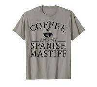 Chien Mastiff Espagnol et café T-Shirt
