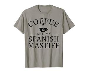 Chien Mastiff Espagnol et café T-Shirt