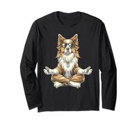 Chien Méditation Hindou Bouddhiste Zen Bouddha Spiritualité Manche Longue