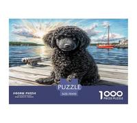 Chien Mignon 1000 Piece Jigsaws for Adults Chiot Impossible Birthday Gifts for Women and Man Challenge High Difficulty 70x50cm/1000pcs