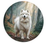 Chien Mignon 1000 Pièces Puzzle Rond Adultes Et Enfants Décoration Bricolage Classiques Parfait Encastrement Qualité Supérieure' Impossible Difficile 1000pcs (67.5x67.5cm)