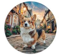 Chien Mignon 1000 Pièces Puzzle Rond Adultes Et Enfants Parfait Encastrement Qualité Supérieure Impossible Difficile Entertainment' Artist Art 1000pcs (67.5x67.5cm)