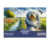 Chien Mignon Absolument Éblouissant Puzzle De 1000 Pièces : Jeux Intellectuels pour Les Concours Entre Amis - Défiez Vos Proches !