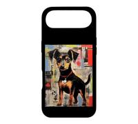 Chien Mignon Art Mixte média Urbain Style canin Coque pour iPhone Air
