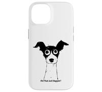Chien Mignon drôle Est-ce Que ça Vient d'arriver? Memes Humoristiques de Chien Coque pour iPhone 14