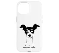 Chien Mignon drôle Est-ce Que ça Vient d'arriver? Memes Humoristiques de Chien Coque pour iPhone 15