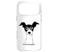 Chien Mignon drôle Est-ce Que ça Vient d'arriver? Memes Humoristiques de Chien Coque pour iPhone 17 Pro Max